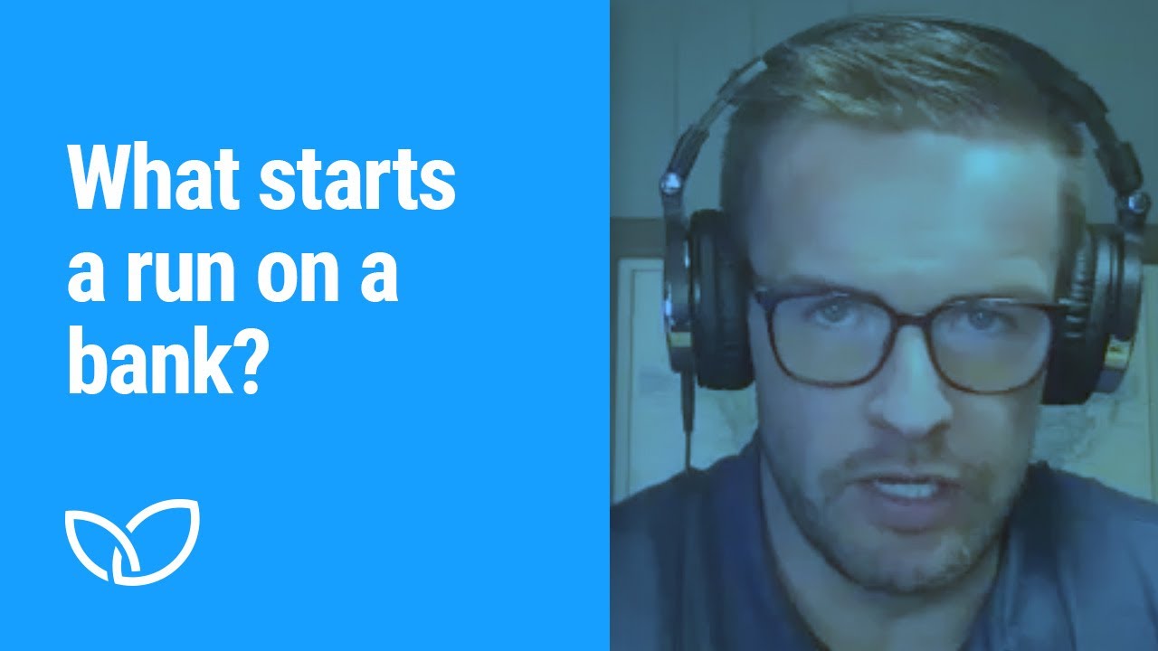 What starts a run on a bank? (Podcast clip 2023)