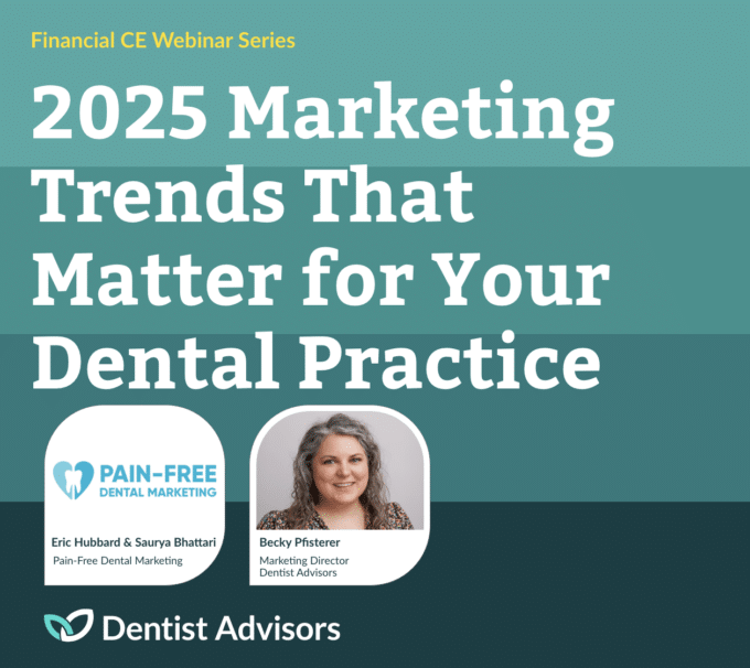 2025 Marketing Trends That Matter for Your Dental Practice | CE Webinar