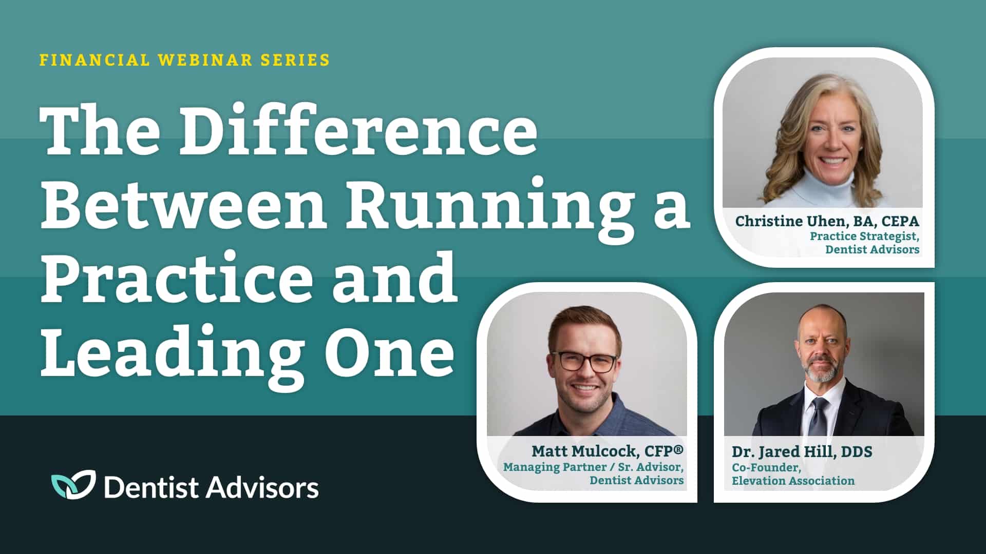 The Difference Between Running a Practice and Leading One - Webinar